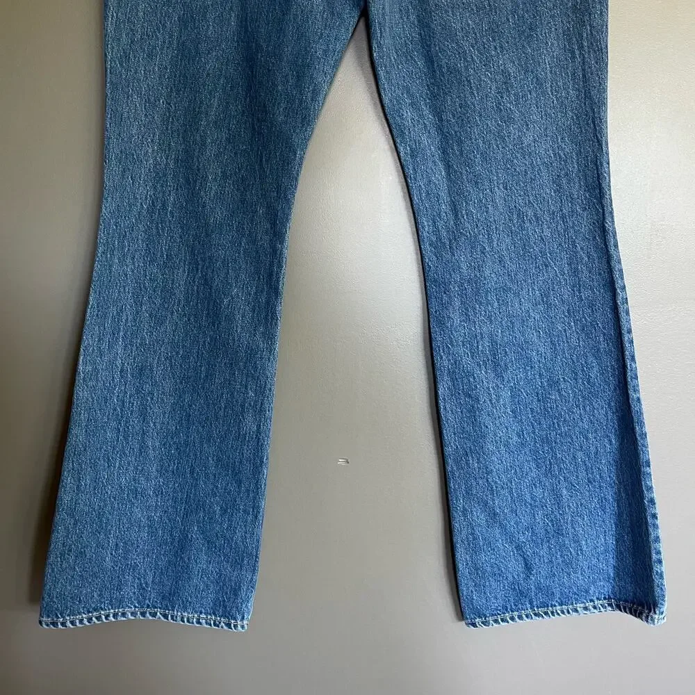 SLVRLAKE‎ Charlotte High Rise Boot Cut Jeans in Tucson Size 31 Flare Rigid Denim